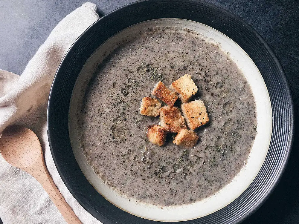 Soup Maker Mushroom Soup - Creamy Easy Soup Recipe