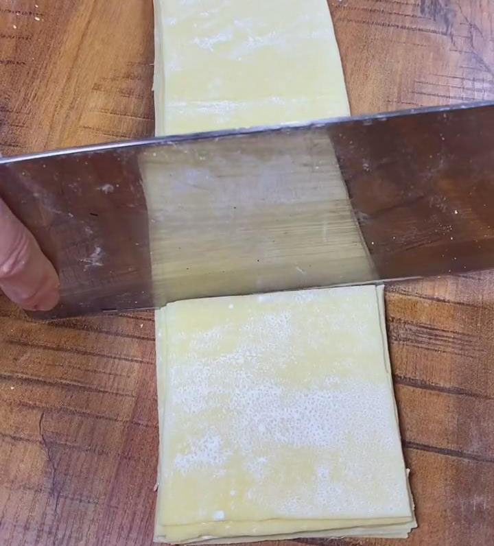 cut them into even squares
