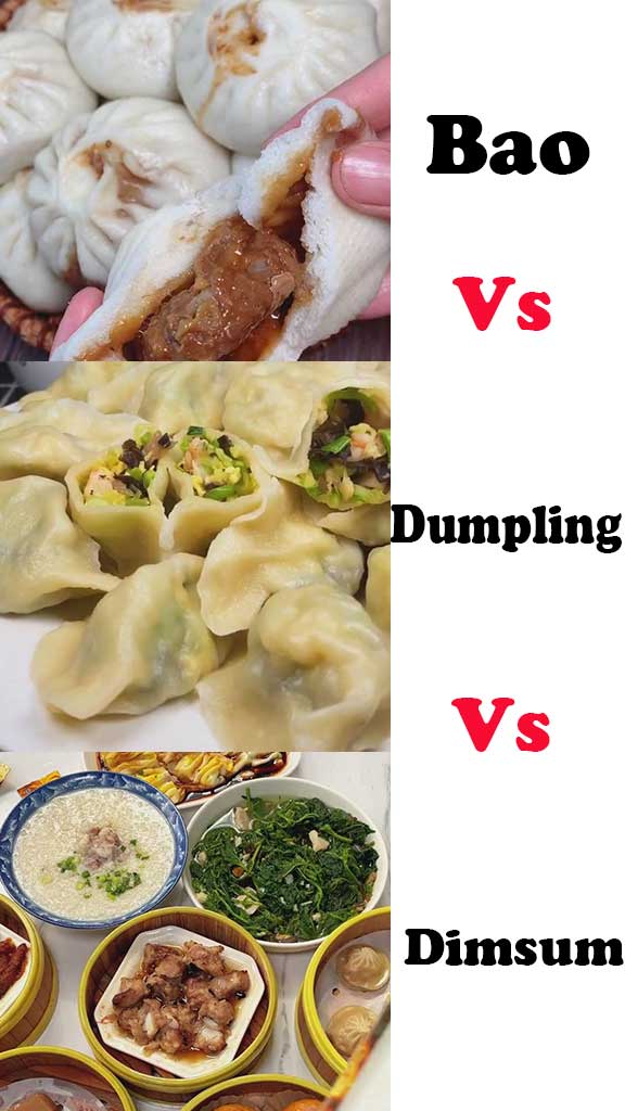 Bao Vs Dumpling Vs Dimsum