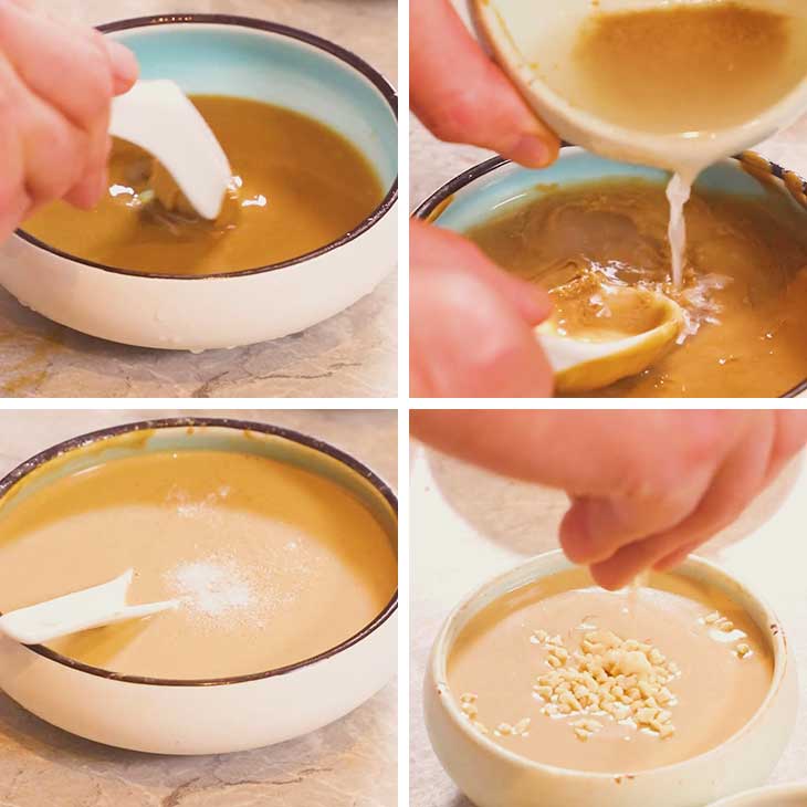 how to make Sesame dipping sauce