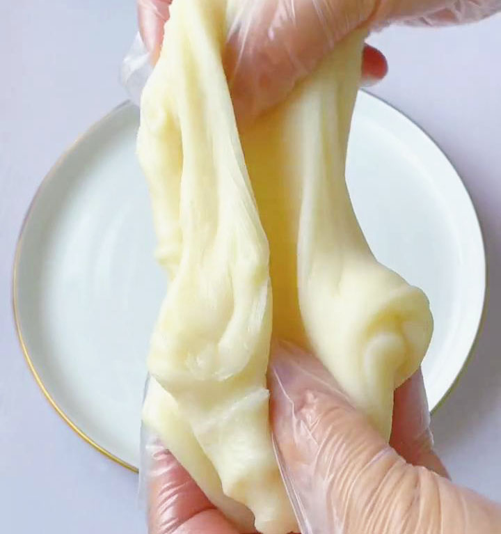 Knead and stretch the dough