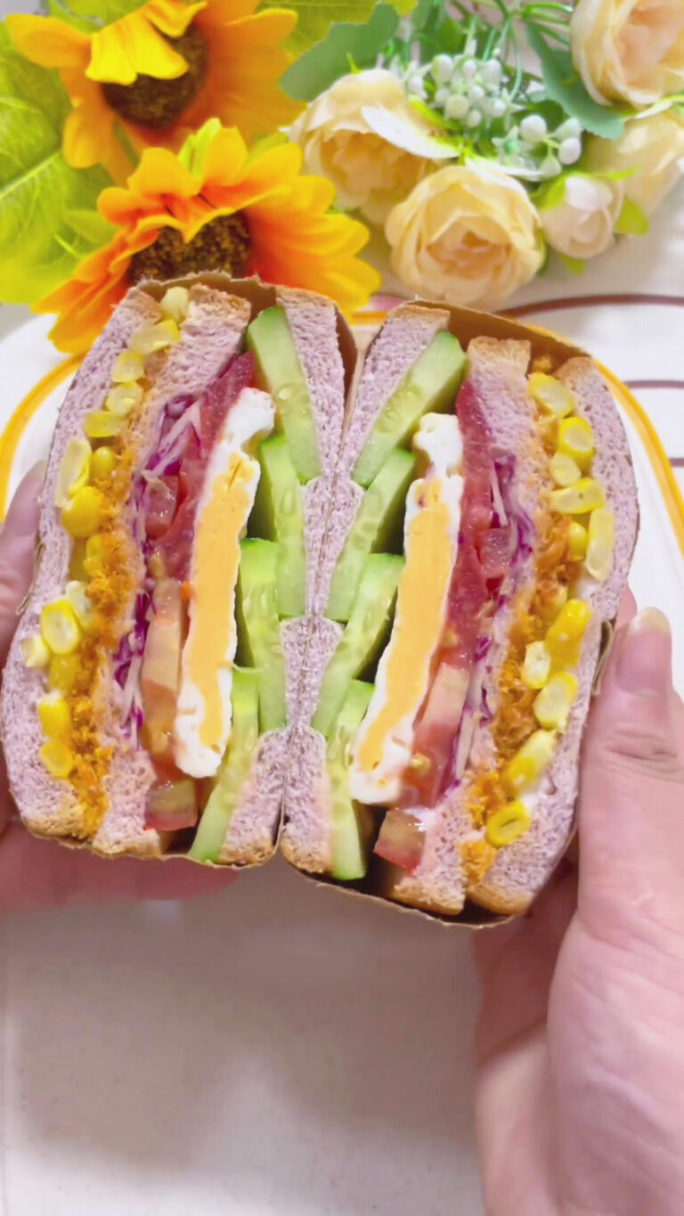 Corn And Pork Floss Sandwiches For Breakfast Kitchen (Mis)Adventures