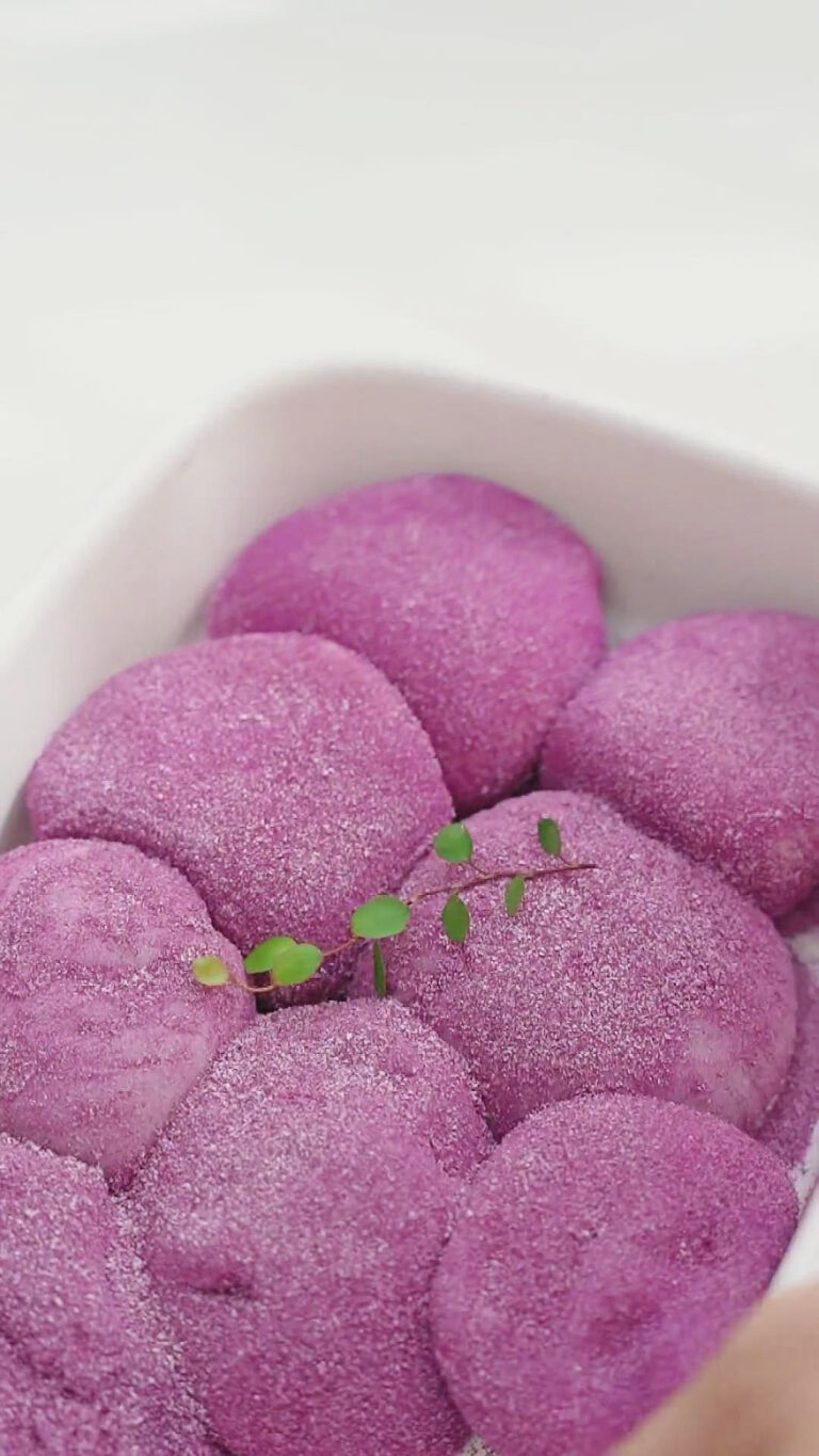 Taro Mochi Recipe With Taro Filling - Kitchen (Mis)Adventures