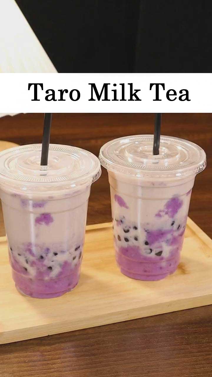 taro milk tea