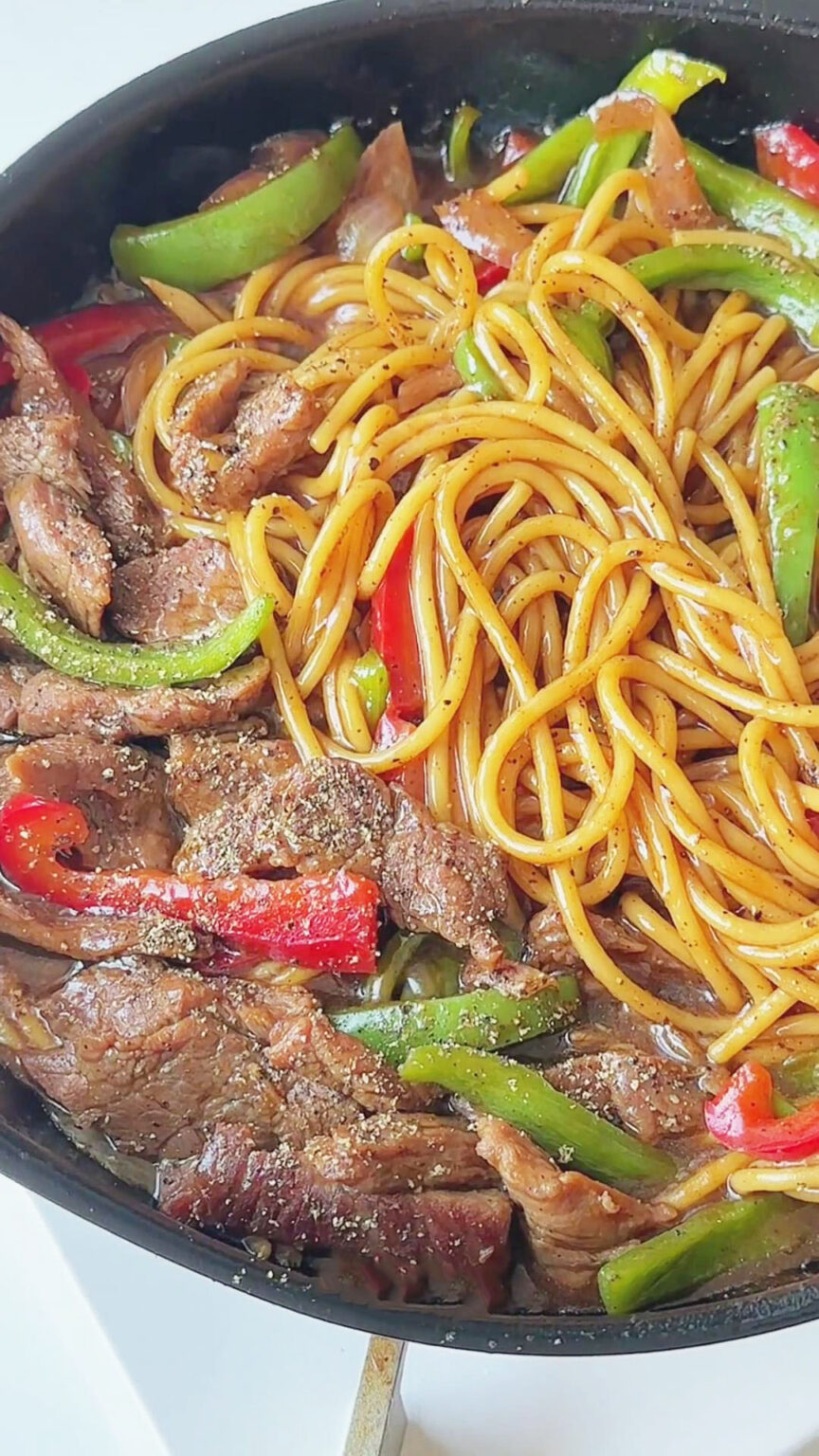 Stir Fried Spaghetti Noodles With Soy Sauce Kitchen Mis Adventures Stir Fried Spaghetti Noodles With Soy Sauce Kitchen Mis Adventures