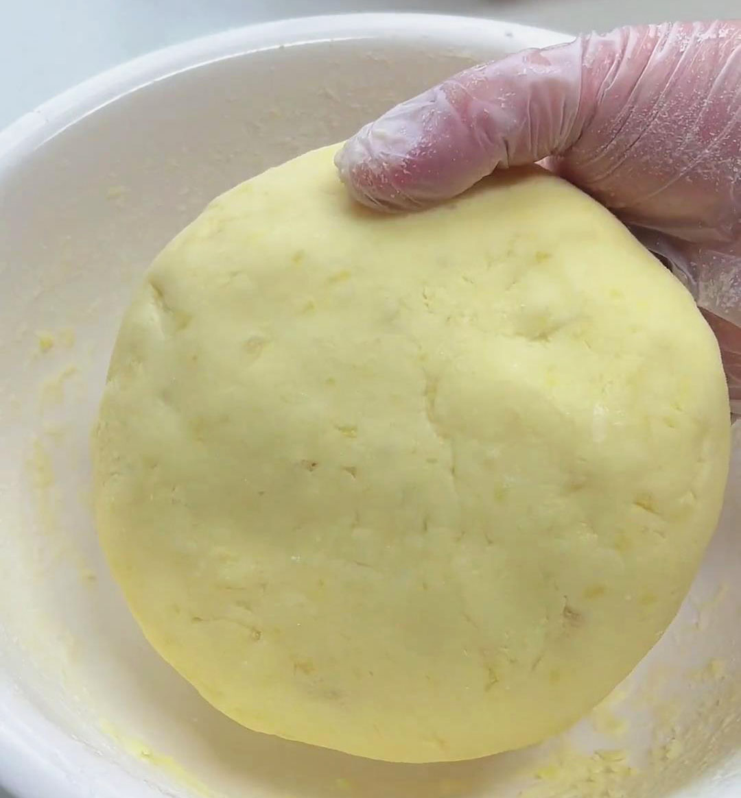 Knead the mixture into a soft ball