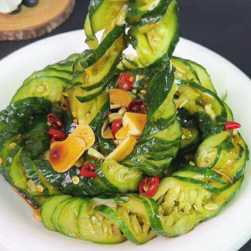 Spiral Cucumber Salad3