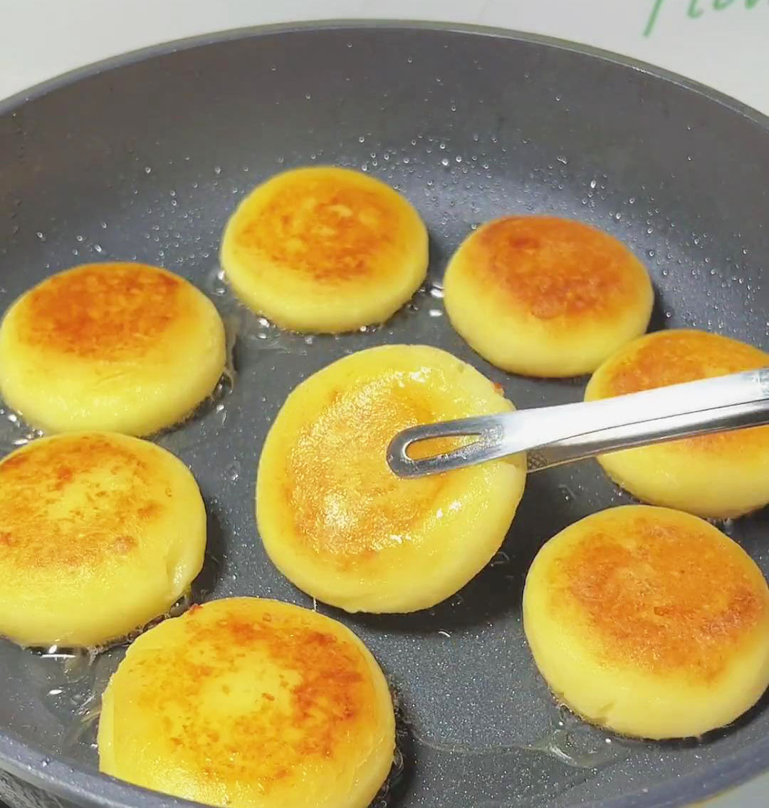 golden brown Potato Pancakes