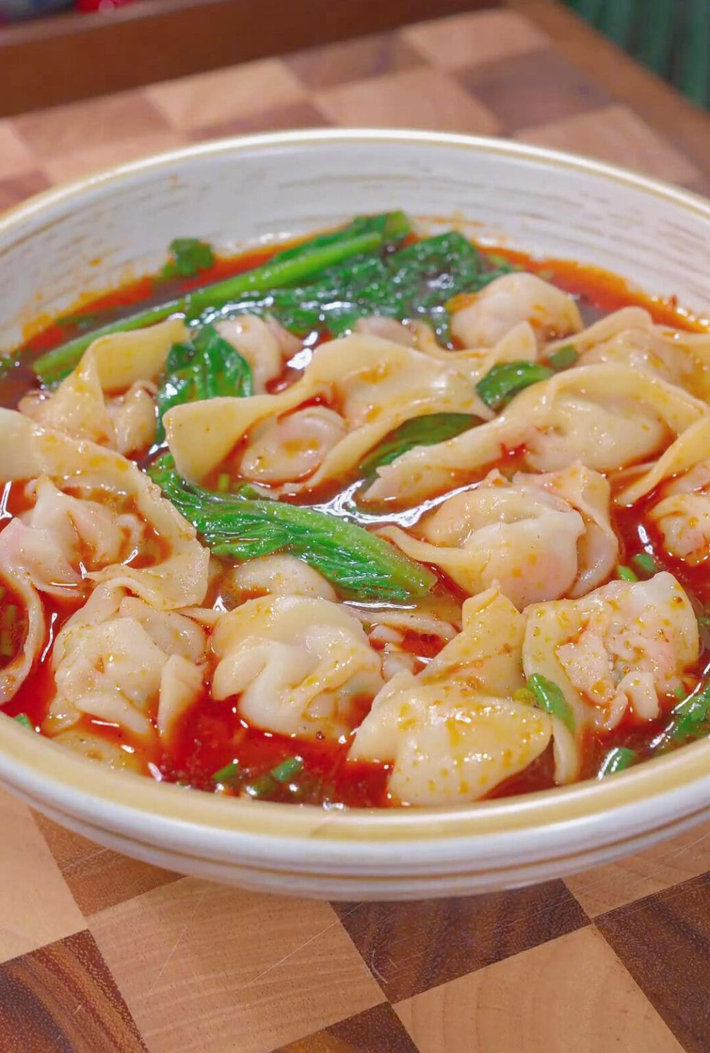 Sichuan Wontons In Chili Oil (Spicy Chao Shou) Kitchen (Mis)Adventures
