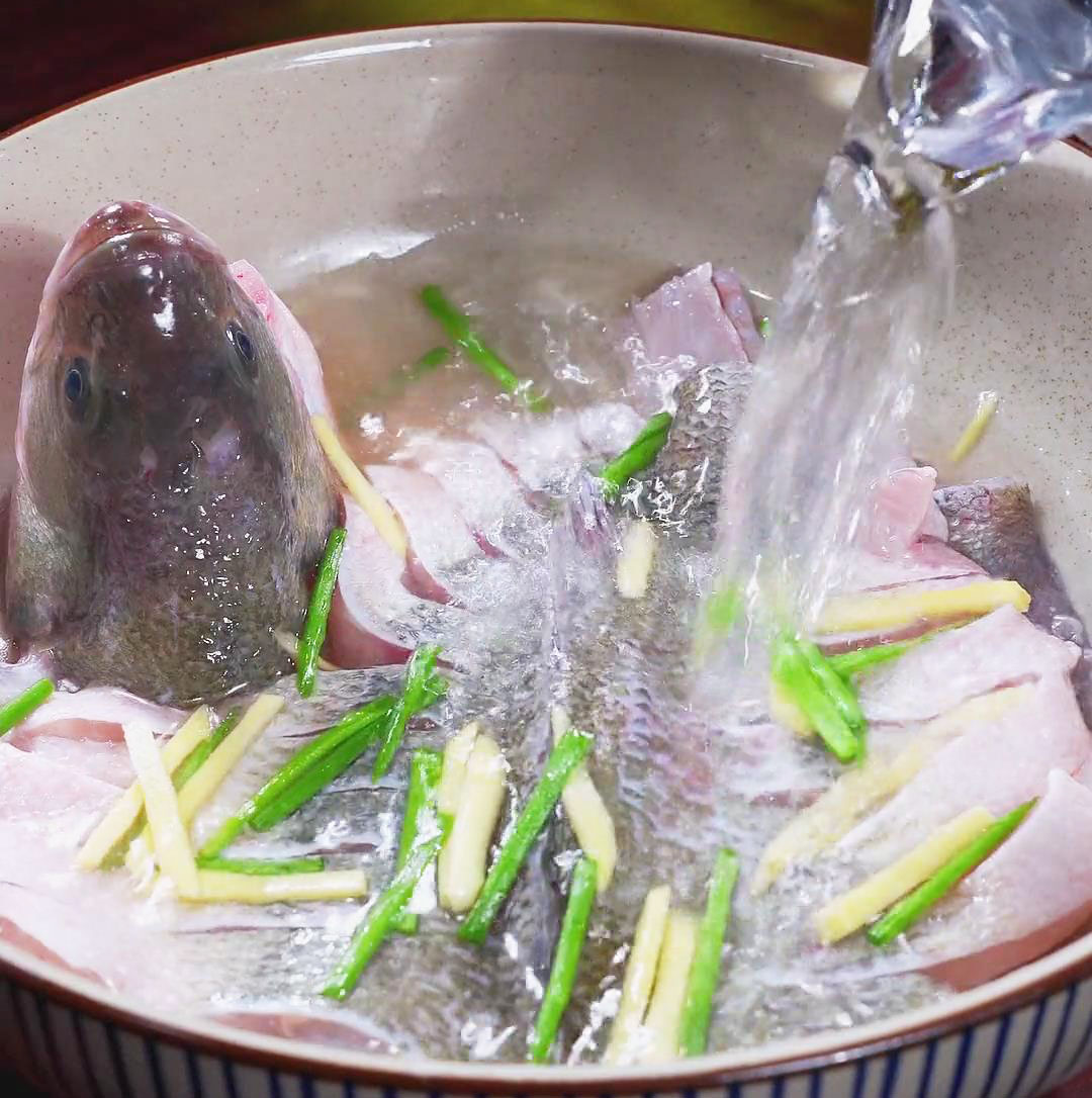 Rinse well with water to remove any fishy odor