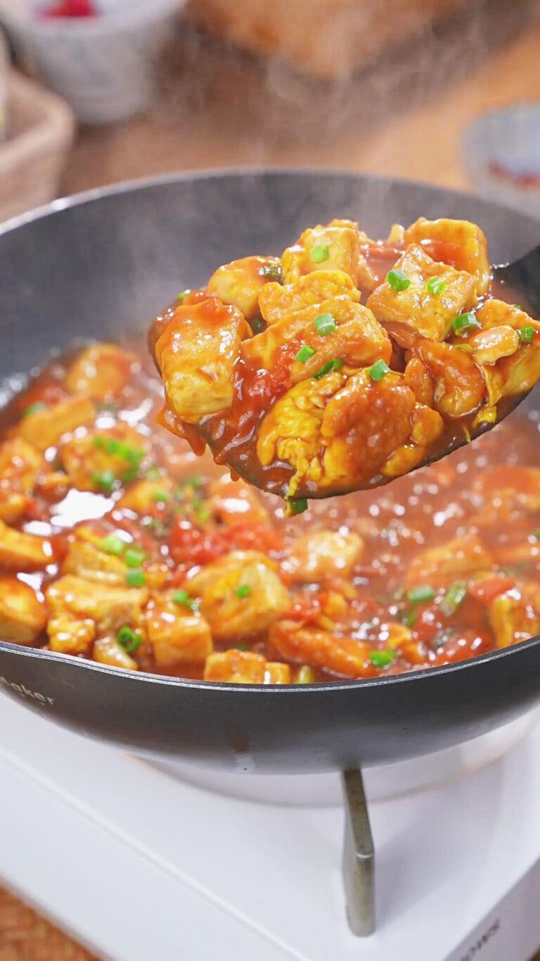 Tofu And Eggs With Umami Sauce - Kitchen (Mis)Adventures