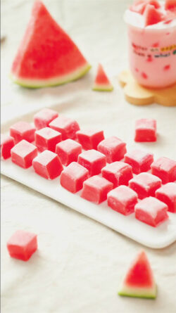 Watermelon Mochi Recipe